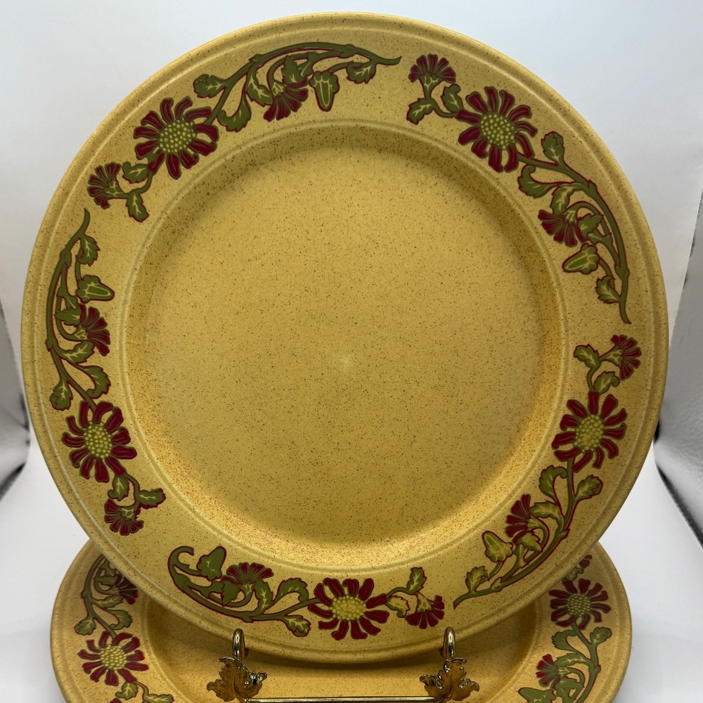 Kilncraft Ironstone "Bacchus" 9 3/4" Dinner Plates set of 2.